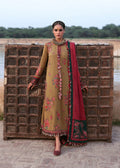 Aqsa - Luxury Lawn 3PC Chikenkari Heavy Embroidered Suit | ZF-017 Unstitched Summer Luxe '26