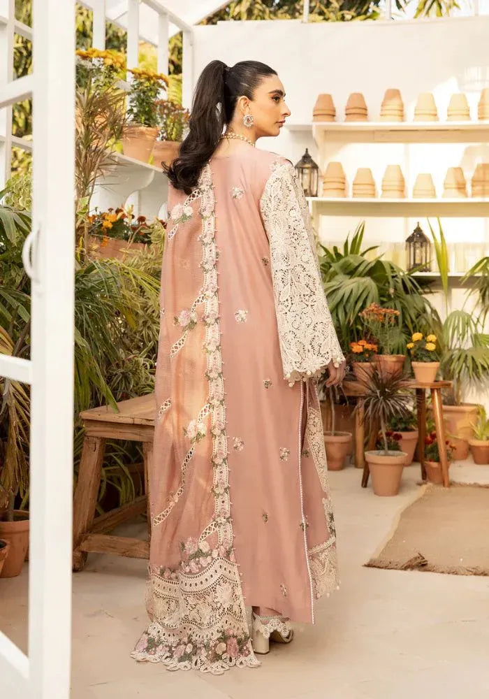 Aiman - Zf -010 Luxury Lawn 3PC Chikenkari Heavy Embroidered Suit | Unstitched Summer Luxe '26