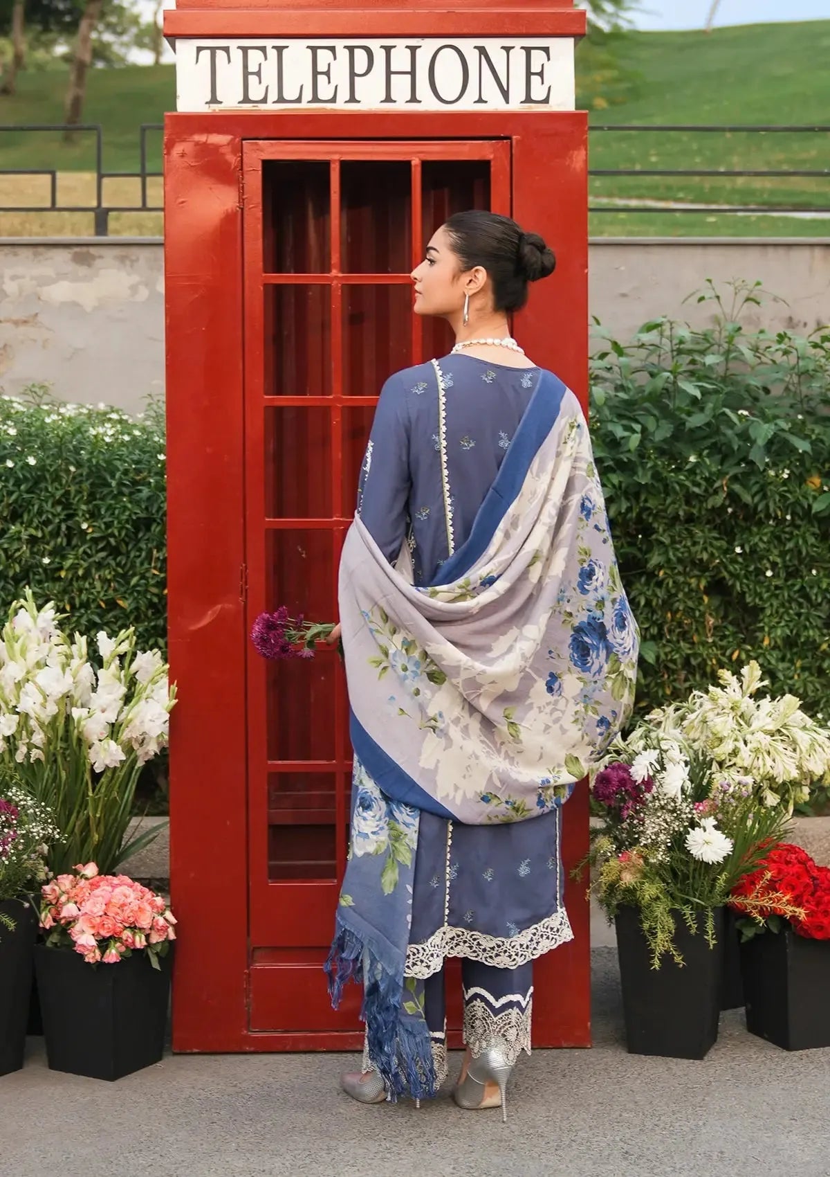 Zimal - Luxury Lawn 3PC Chikenkari Heavy Embroidered Suit | Unstitched Summer Luxe '26