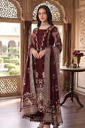 Farwa - Lawn 3PC Chikenkari Heavy Embroidered Suit | Unstitched Summer Luxe '26