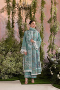 Dalia - Luxury Lawn 3PC Chikenkari Heavy Embroidered Suit | ZF-073 Unstitched Summer Luxe '26