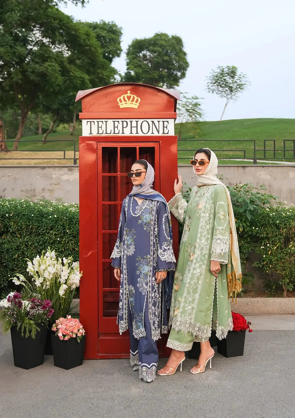 Zimal - Luxury Lawn 3PC Chikenkari Heavy Embroidered Suit | Unstitched Summer Luxe '26