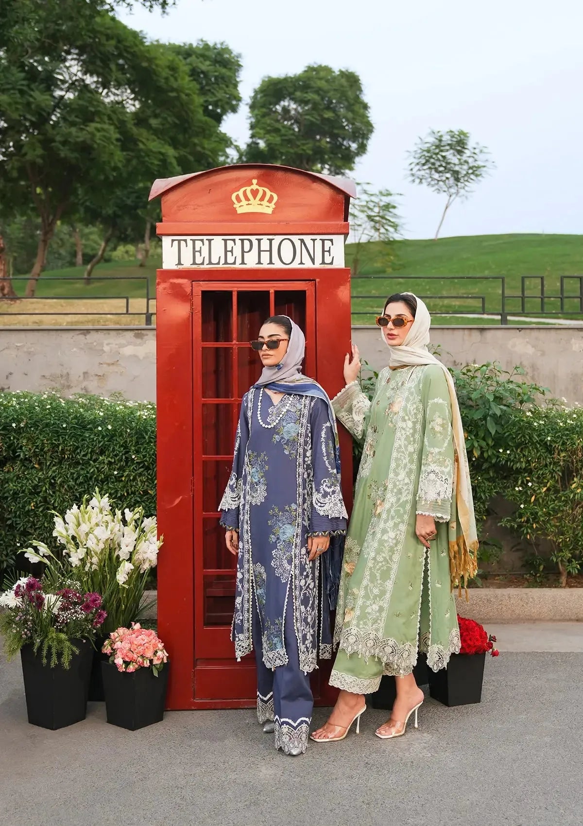 Zimal - Luxury Lawn 3PC Chikenkari Heavy Embroidered Suit | Unstitched Summer Luxe '26
