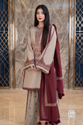 Afshan - Lawn 3PC Chikenkari Heavy Embroidered Suit | Unstitched Summer Luxe '26