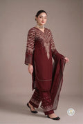Afia -  Lawn 3PC Heavy Embroidered Suit | EA -100 Summer Luxe '26