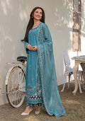 Soraya - Luxury Lawn 3PC Chikenkari Heavy Embroidered Suit | ZF-061  Summer Luxe '26