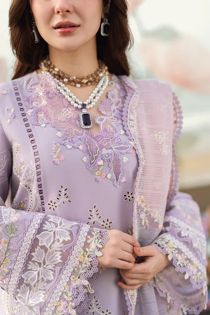 Numaish - Luxury Lawn 3PC Chikenkari Heavy Embroidered Suit | Unstitched Summer Luxe '26