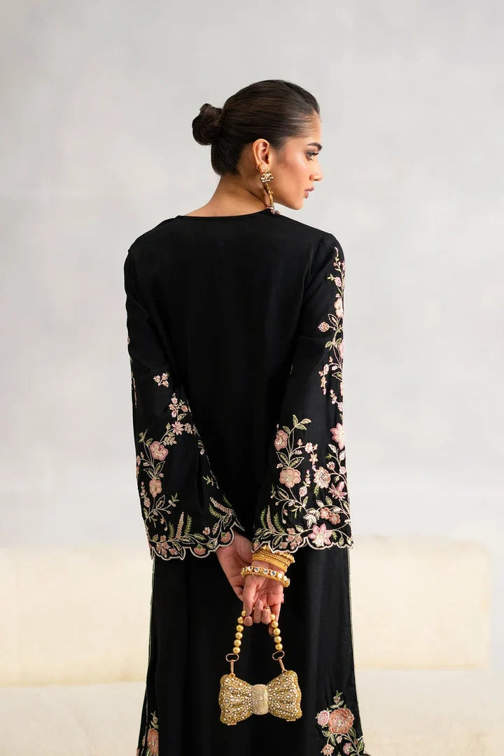 MIRAE- 2PC Unstitched Embroidered Silk - EA-W-154 Luxe 26'