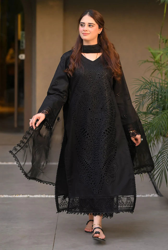 Arnika - Luxury Lawn 3PC Chikenkari Heavy Embroidered Suit | EA-089 Summer Luxe '26