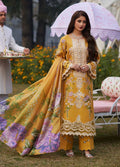 Aiza - Luxury Lawn 3PC Chikenkari Heavy Embroidered Suit | ZF-036 Unstitched Summer Luxe '26