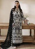 Inara - EA-135 Luxury Dhanak 3PC Chikenkari Heavy Embroidered Suit | Winter Luxe '26