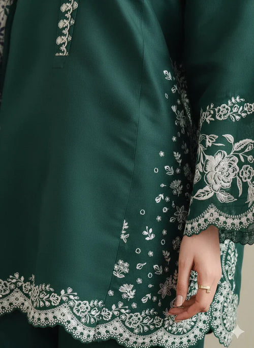 Coco by Zara Shahjahan Kb-108 | Unstitched Luxury Summer Fully Embroidered 3PCS